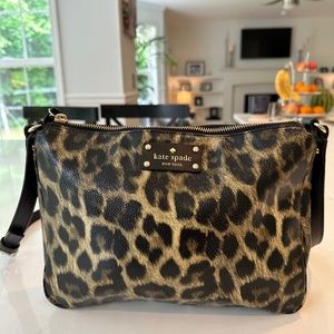 Kate Spade leopard print bag.